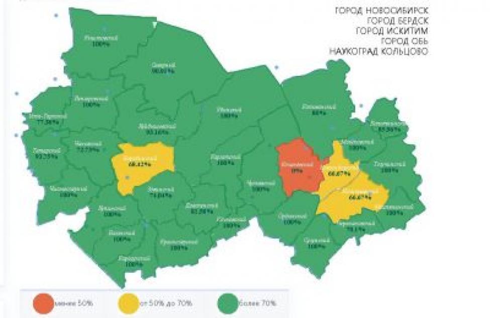 76,4% жителей Здвинского района удовлетворены деятельностью главы