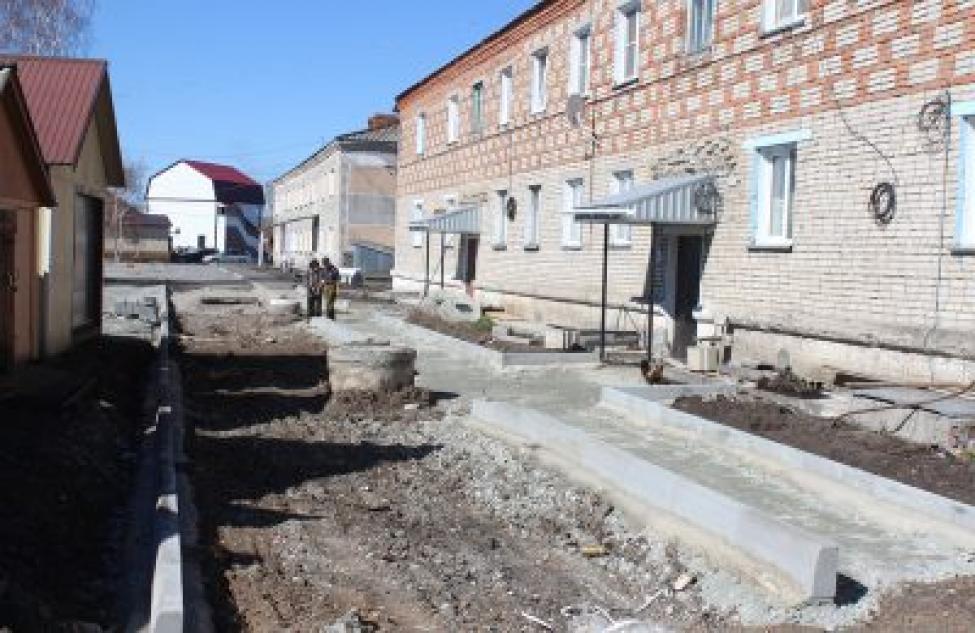 Еще один двор многоквартирного дома преобразится в Здвинске
