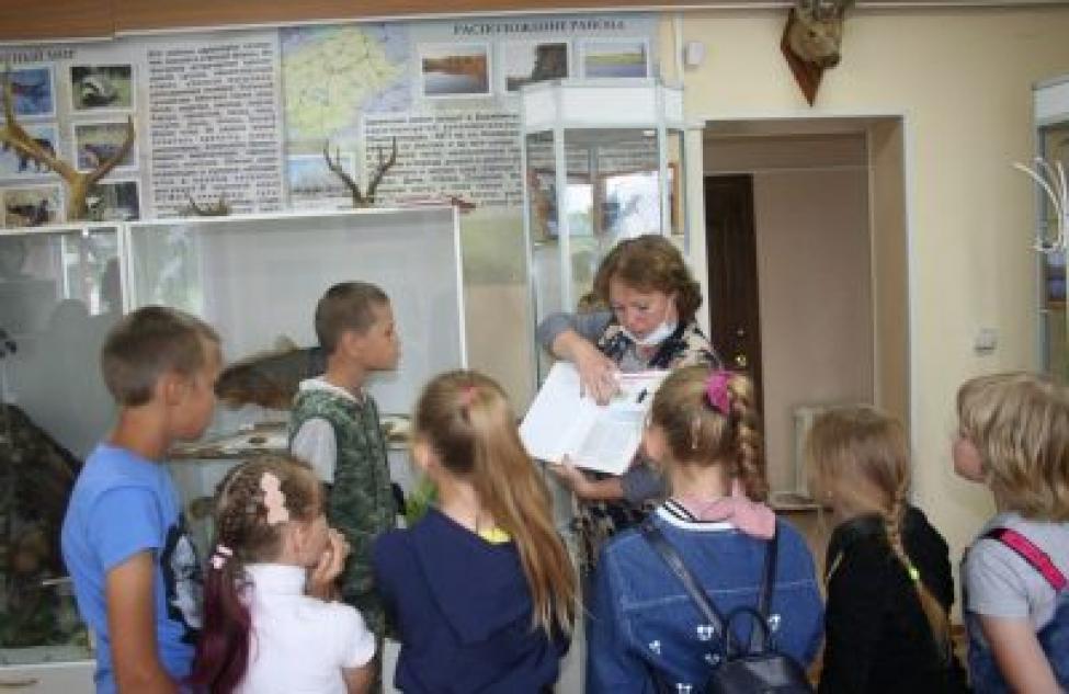 Музей боевой и трудовой славы Здвинска знакомил детей с историей и культурой родного края