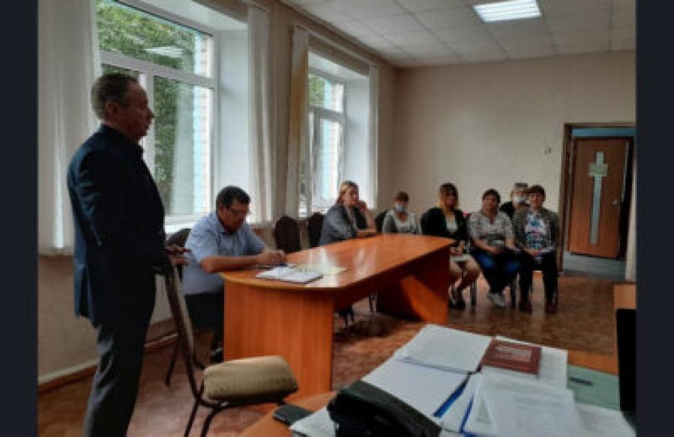 Председатель Совета депутатов Здвинского района встретился с депутатами сёл Здвинского района