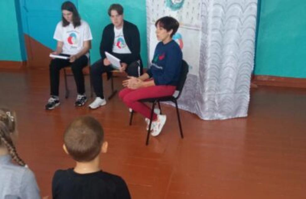 Встреча с многодетными мамами в Петраковской школе Здвинского района