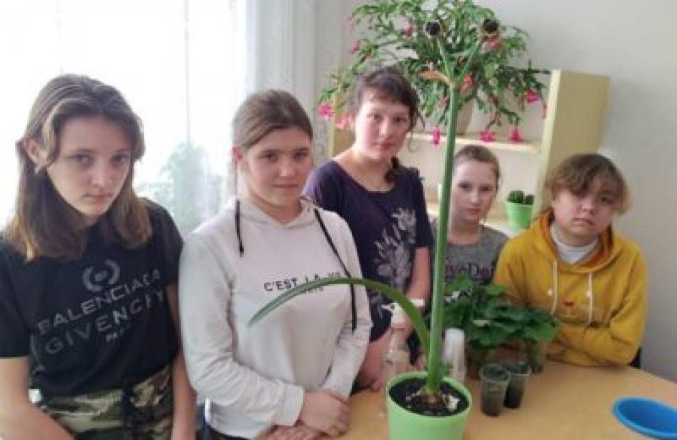Лянинские школьники провели очередной агроэксперимент