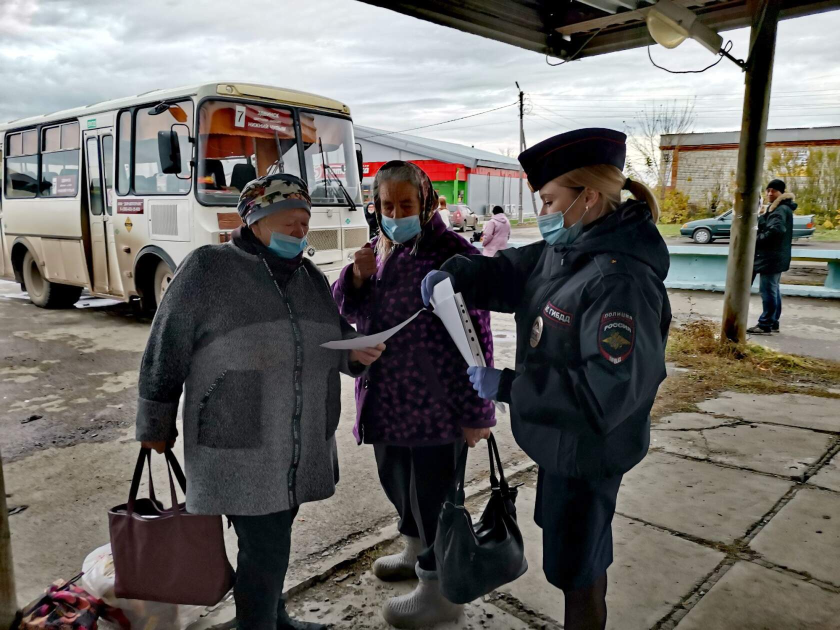 В отделении полиции 