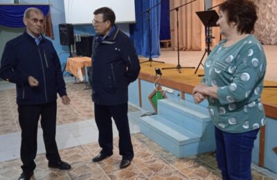 Председатель районного Совета депутатов Андрей Карпов побывал с рабочим визитом в Алексеевском сельсовете