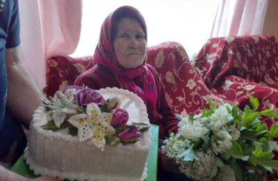 Жительница Здвинского района приняла поздравления с 90-летием