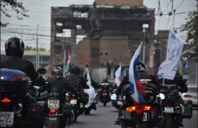 Новосибирская область приняла патриотический мотопробег