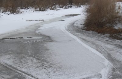 О коварности весеннего льда предупреждают жителей Здвинского района