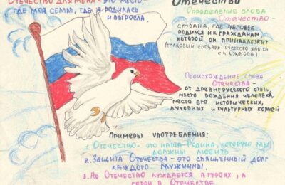 Гимн России в рисунках детсадовцев из Здвинска