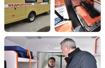 Собственный передвижной медицинский комплекс получили 13 районных больниц Новосибирской области