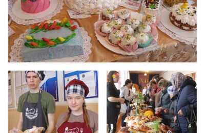 Пасхальная ярмарка: вкусные куличи испекли студенты Здвинского аграрного  лицея