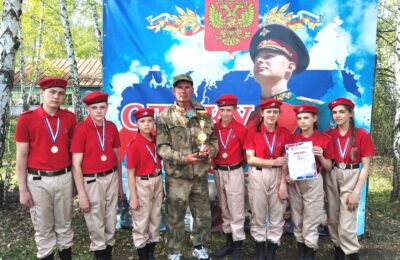 «Патриоты» Цветниковской школы стали вторыми на «Зарнице» в Куйбышеве