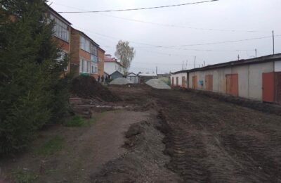 Работы по благоустройству придомовой территории по нацпроекту стартовали в Здвинске