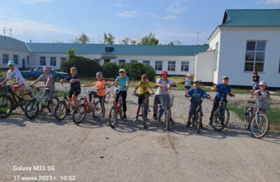 В селе Верх-Урюм Здвинского района прошли велогонки