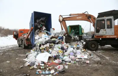Объемы по складированию мусора на свалку в Здвинске снизились до минимума