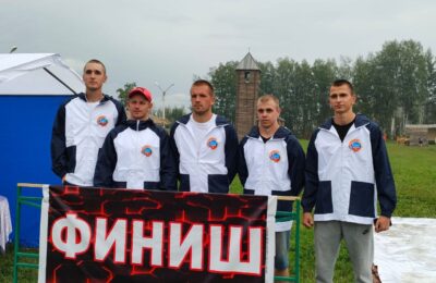 8 место заняла в «Гонке героев на Сибирском тракте» команда из Здвинского района