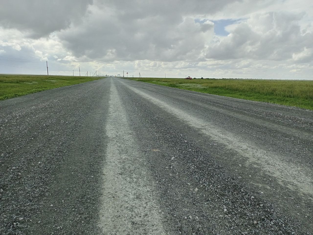 В Здвинском районе завершен ремонт участка дороги «Петраки–Городище» -  Сельский Труженик