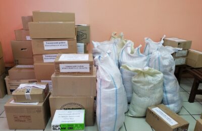 Здвинский район отправил гуманитарную помощь для жителей Херсонской области