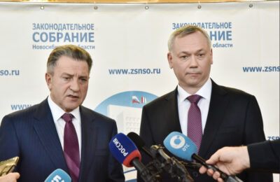 Губернатор Андрей Травников подвел итоги работы в 2023 году