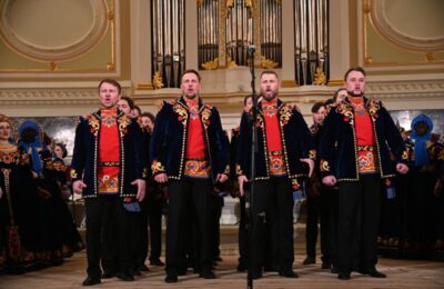 Сибирский хор выступил в Санкт-Петербурге