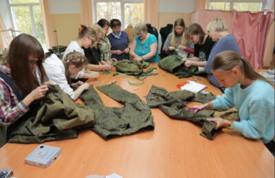 Бойцам СВО помогли студенты Новосибирского колледжа