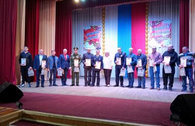 Союз женщин Здвинского района поздравил активных и деятельных мужчин