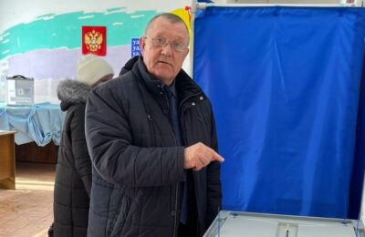 Глава Здвинского района принял участие в выборах президента РФ