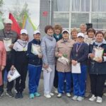 Ветераны Здвинского района приняли участие в легкоатлетической эстафете