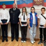 В отделении полиции «Здвинское» вручили паспорта юным гражданам России