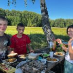 Туристический поход для детей от полиции «Здвинское»