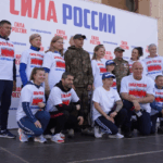 Марафон «Сила России» завершился зарядкой с олимпийскими чемпионами