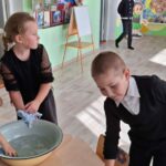 В Здвинском районе первоклассники принимают участие в акции