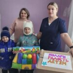 В Здвинске прошла акция в поддержку больных детей