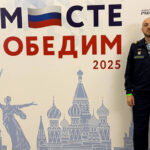 Житель Здвинского района участник проекта Герой НовоСибири Олег Такмаков представил опыт региона по поддержке участников СВО на Всероссийском форуме в Москве