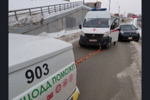 63 водителя и рейсовый автобус спасены в аномальные холода