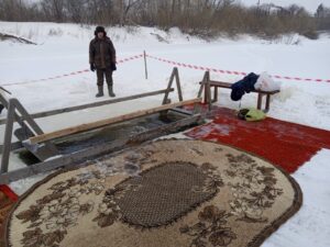 Крещение в Здвинске