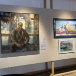 Художник из Здвинского района рисует жизнь у мольберта