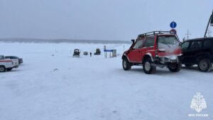 На льду с 1 марта — только по ледовым переправам: остальной транспорт запрещен