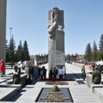 В Новосибирске прошла акция на мемориальном комплексе