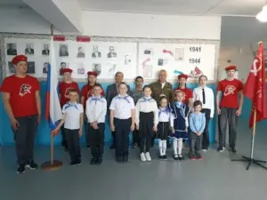 В Здвинском районе стартовала региональная акция «Часовой у Знамени Победы»