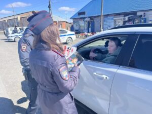 В Здвинском районе прошла акция по безопасности детей в транспорте