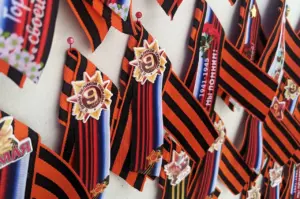 Волонтёры и Единая Россия распространят миллионы Георгиевских лент