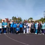 Пенсионеры в Здвинске соревновались в ловкости и выносливости