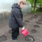 Студенты Здвинского аграрного лицея возрождают учебный огород