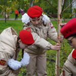 В Новосибирске высадили «Сад памяти» в сквере Героев Донбасса