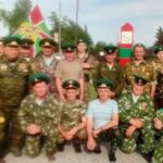Ветераны погранвойск Здвинского района отметили праздник автопробегом