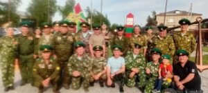 Ветераны погранвойск Здвинского района отметили праздник автопробегом