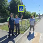 В Здвинском районе прошла проверка безопасности пешеходных переходов