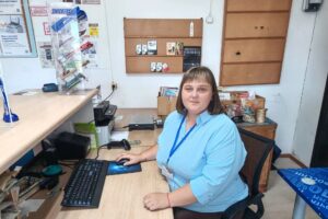 Работа почтового отделения в Верх-Урюме