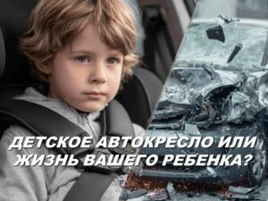 Автокресло для ребенка — это залог безопасности на дороге