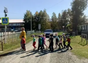 В Здвинком районе прошли уроки дорожной безопасности для воспитанников детсада